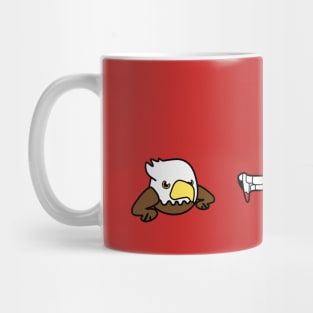 eagle + fang + carrot + tea Mug